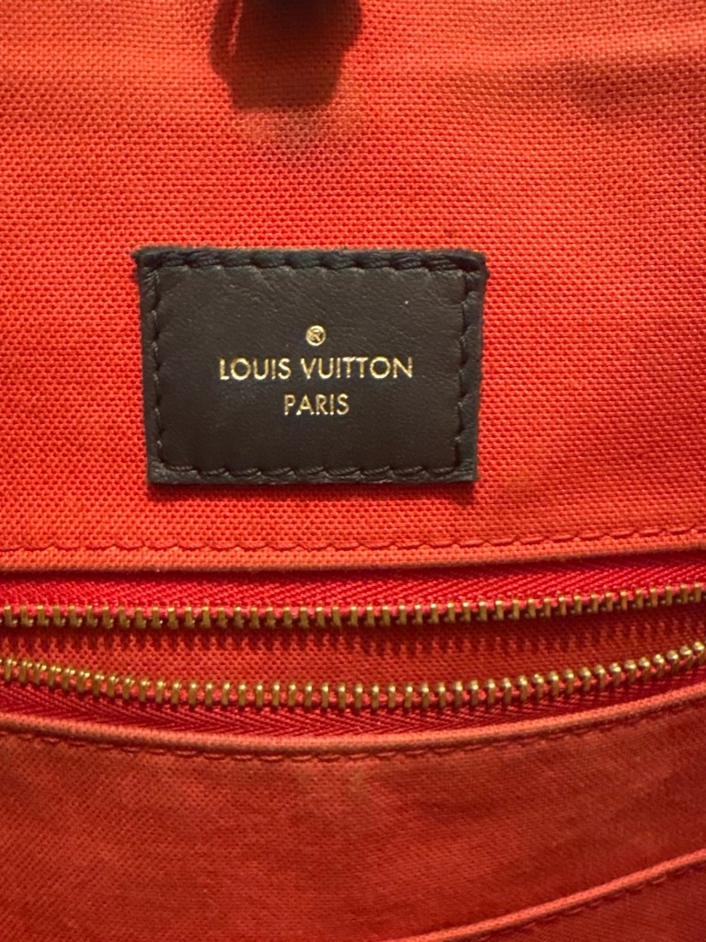 Louis Vuitton Monogram Canvas Tote in Brown and Gold Hardware - Picture 3 of 6